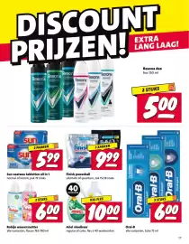 Nettorama folder week 42 Pagina 17: Oral-B €6,00, Ariel vloeibaar €10,00