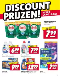 Nettorama folder week 42 Pagina 19: Always €7,00, Lenor pods €9,00