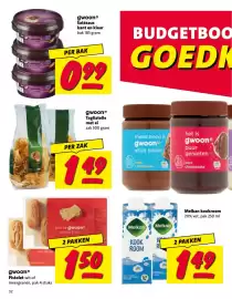 Nettorama folder week 42 Pagina 32: Tagliatelle met ei €1,49, Melkan kookroom €1,49