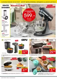 Zurbrüggen Prospekt Seite 8: SONDER-PREISE ZUM FEST - JETZT SENSATIONELL SPAREN! MARKENARTIKEL GRATIS KitchenAidⓇ ZUGABEN 1