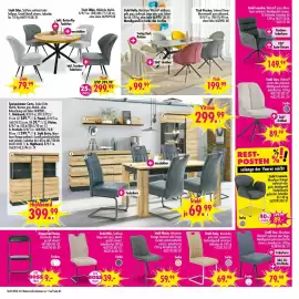 Möbel Boss Prospekt woche 41 Seite 10: Stuhl Linz, Microfaser €79,99, Stuhl Miri €39,00