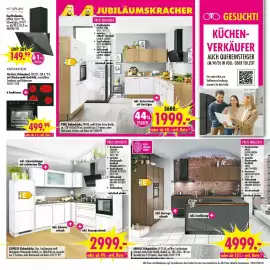 Möbel Boss Prospekt woche 41 Seite 5: IMPULS Einbauküche €4.999,00, EXPRESS Einbauküche, Star, Lacklaminat weiß €2.999,00