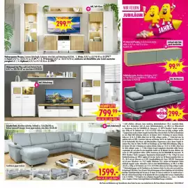 Möbel Boss Prospekt woche 41 Seite 7: TV-Unterteil Puento, Eiche Cremona Nachb./salbei €99,99