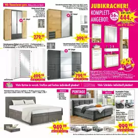 Möbel Boss Prospekt woche 41 Seite 9: Schwebetürenschrank Saigon, Graphit Nachb. €799,99