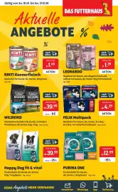 Das Futterhaus Prospekt woche 41 Seite 1