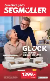 Segmüller Prospekt Seite 1: Polstergarnitur „Seattle“ €1.299,00