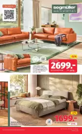Segmüller Prospekt Seite 13: Polsterbett ,Venezia €1.699,00, Sofa 2-Sitzer Lipari €2.699,00