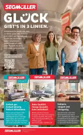 Segmüller Prospekt Seite 2: SEGMÜLLER GLÜCK GIBT'S IN 3 LINIEN. Entdecken Sie genau das, was zu Ihnen passt! Mit unseren