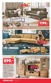 Segmüller Prospekt Seite 8: Wohnwand „Richmond“ €899,00, Polster garnitur €2.199,00