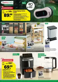 Hagebau Prospekt woche 41 Seite 4: Zeller Vorratsglas-Set €19,99, GOURMETMAXX Glas-Wasserkocher €9,99