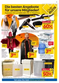 Rusta Prospekt woche 41 Seite 15: Luftentfeuchter Torrbollen €3,99, Vampir-Umhang €3,99