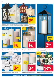Rusta Prospekt woche 41 Seite 8: Blockkerze €1,00, Ölkerze €0,99