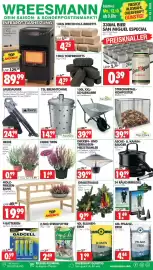 Wreesmann Prospekt woche 42 Seite 1: HEIDE TWIN €1,69, GRABSTRAUSS Nordmann-Tanne €9,99