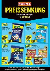 Norma Prospekt woche 43 Seite 20: Pfiff Erdnüsse €1,79, Pfiff Erdnüsse €1,79