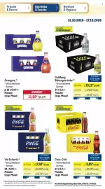 METRO Prospekt woche 42 Seite 19: Vio Schorle €17,99, Coca-Cola €9,85