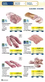 METRO Prospekt woche 42 Seite 33: Schweinefilet €5,49, METRO Chef Putenschnitzel €10,99
