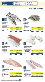 METRO Prospekt woche 42 Seite 35: Tintenfisch Sepia €15,17, Bömlo Lachsfilet €17,47