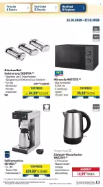 METRO Prospekt woche 42 Seite 4: Tarrington House Edelstahl-Wasserkocher €14,99, Kaffeemaschine GCT2001 €109,99