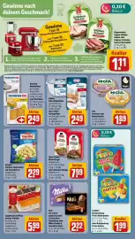 REWE Prospekt woche 42 Seite 14: Dovgan Pelmeni Teigtaschen mit Putenfleisch €2,29, Nuii Ice Cream €2,22