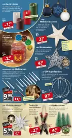 Sonderpreis Baumarkt Prospekt woche 42 Seite 2: LED-Dekotannen €4,99, Deko-Ski zum Aufhängen €2,99