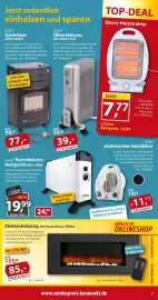 Sonderpreis Baumarkt Prospekt woche 42 Seite 7: Jetzt ordentlich einheizen und sparen GüdeⓇ Gasheizer GGH 4200 K drei