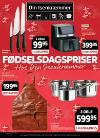 Din Isenkræmmer tilbudsavis Side 1: Evatrio Grydesæt €599,95, Alpina Airfryer €399,95