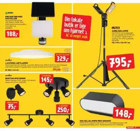 Jem & fix tilbudsavis uge 42 Side 11: BOSTON SPOTSERIE, SOLCELLELAMPE MED SENSOR €148,00
