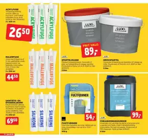 Jem & fix tilbudsavis uge 42 Side 14: FUGTFJERNER €54,00, SANITETS- OG BYGGESILIKONE €69,50