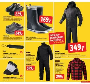 Jem & fix tilbudsavis uge 42 Side 19: SKOVMANDSJAKKE TIL VOKSNE €299,00, FLEX TRÆSKO €229,00