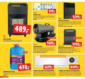 Jem & fix tilbudsavis uge 42 Side 2: GASVARMER €489,00, BRÆNDSTOF PURE €478,00