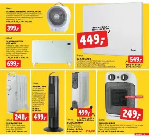 Jem & fix tilbudsavis uge 42 Side 3: OLIERADIATOR, VARMEBLÆSER €249,00