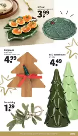 Wibra folder Pagina 14: Snijplank met mes €4,99, LED kerstboom €4,49