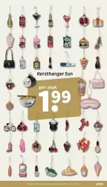 Wibra folder Pagina 33: Kerstthanger fun €1,99