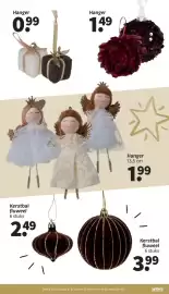 Wibra folder Pagina 7: Hanger €1,49, Kerstbal fluweel €2,49