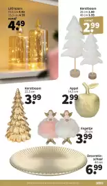Wibra folder Pagina 8: Kerstboom €2,99, Decoratieschaal €6,99