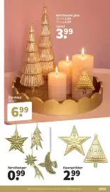 Wibra folder Pagina 9: Kersthanger €0,99, Kaarsprikker €2,99