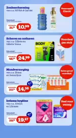 Bol.com folder week 42 Pagina 8: Elmex Junior tandpasta €14,36, Gillette Labs Body €24,99