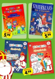 Boekenvoordeel folder Pagina 2: Kleur- en stickerpret de mooiste sinterklaasliedjes €5,99