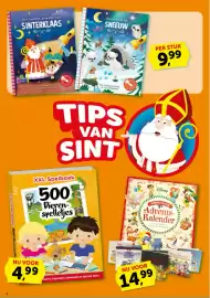 Boekenvoordeel folder Pagina 6: Advents-Kalender €14,99, XXL Spelboek 500 Dieren-spelletjes €4,99