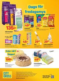 City Gross reklamblad Sida 12: Prinsessbakelser €49,95, Tårta €199,00