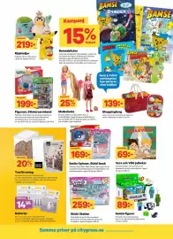 City Gross reklamblad Sida 11: Pokemon Battle Spinner, Sticki book €169,00, Sticki Station €259,00