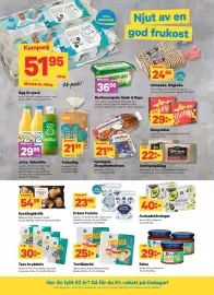 City Gross reklamblad Sida 6: Garant tortillabröd original medium €25,00, Garant crème fraiche €23,95