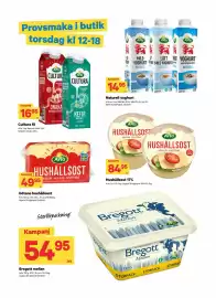 City Gross reklamblad Sida 7: Arla Cultura fil €1.695,00, Arla Hushållsost 17% €84,95