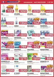 Catálogo Masivos semana 41 Página 13: Elite pañuelos box 90u €1.450,00, Higienol papel higienico max panal €3.600,00
