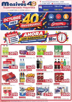 Masivos (válido hasta 16-10)