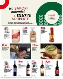 Volantino Coop Master Alleanza 3.0 | ipercoop Pagina 22: Pasta di semola bio integrale Riscossa €0,74