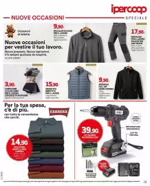 Volantino Coop Master Alleanza 3.0 | ipercoop Pagina 29: Micropile full zip uomo o donna €9,90
