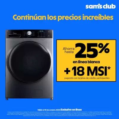 Catálogo Sam's Club (válido hasta 10-10)