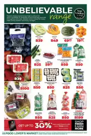 Food Lover's Market catalogue week 42 Page 2: Grape punnet €100,00, Blueberries €79,99