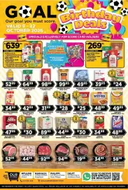 Goal Supermarket catalogue Page 1: Stork Country Spread €44,99, EXCLUSIVE TRIO €269,95